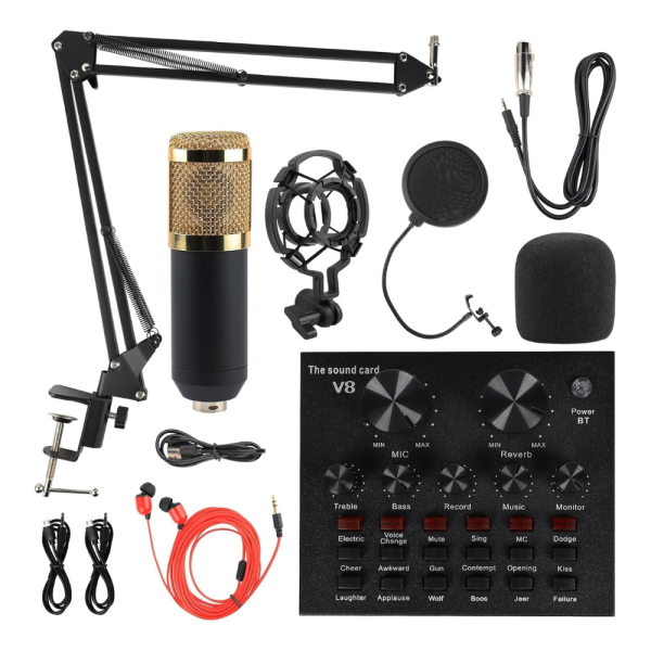 MorTime Condenser Microphone Bundle