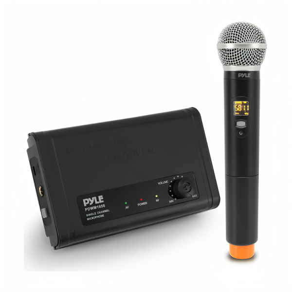 PYLE Compact UHF Wireless Microphone System