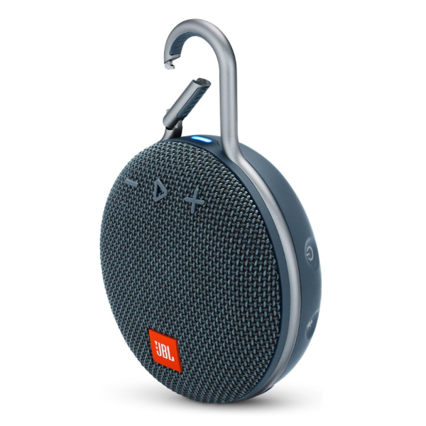 JBL Clip 3, Blue - Waterproof, Durable & Portable Bluetooth Speaker