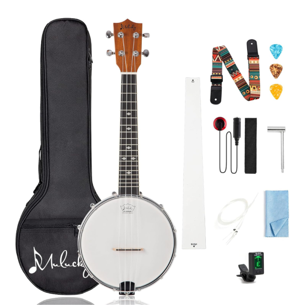 Mulucky 4-String Banjo Ukulele